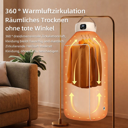 AirFold Pro- Tragbarer Kleidertrockner