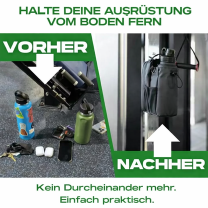 GymSnap Bottle Bag- Magnetische Fitness Tasche