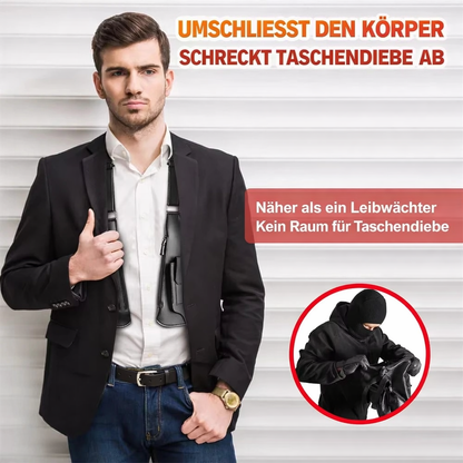 Anti-Diebstahl Brust- & Achseltasche