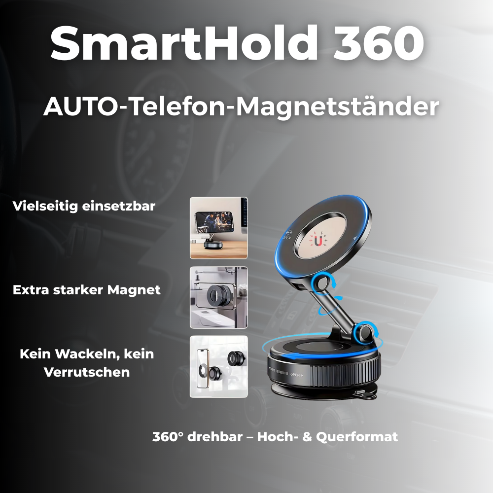 SmartHold 360 AUTO-Telefon-Magnetständer