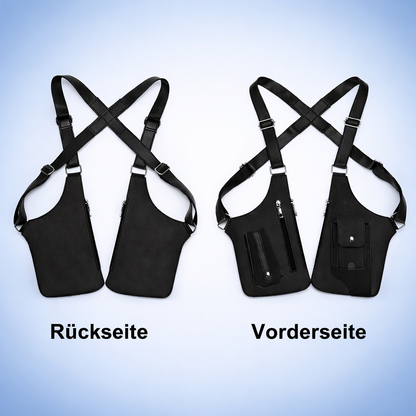 Anti-Diebstahl Brust- & Achseltasche