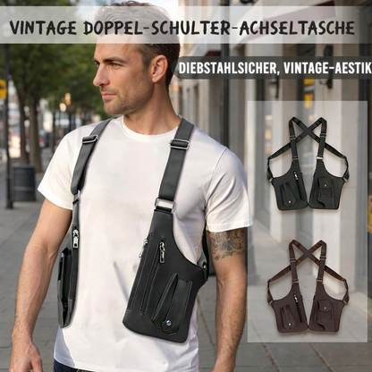 Anti-Diebstahl Brust- & Achseltasche